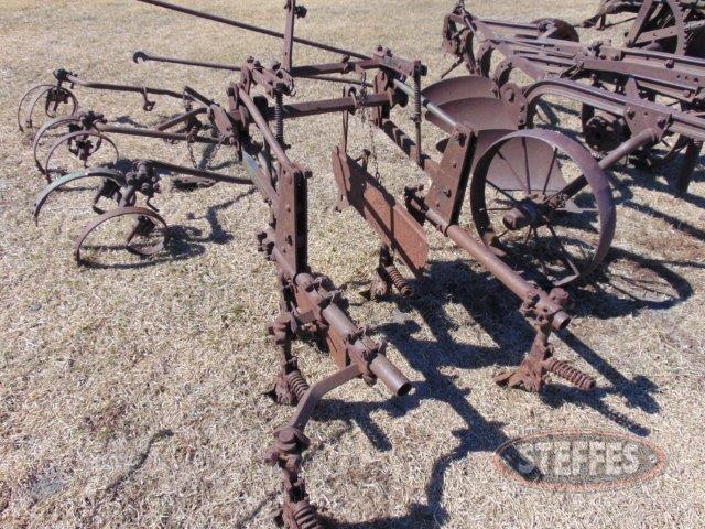 Old row crop cultivator
